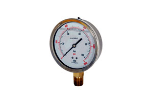 半鋼耐震壓力表